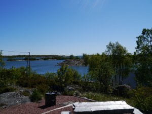 Ausblick auf die schöne Umgebung