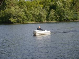 Nicht nur Mo hatte Spaß mit dem kleinen Boot :)