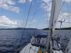 warmes Segelwetter...endlich :)
