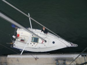 Sieht doch richtig groß aus von hier oben...